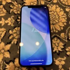 iPhone12 64GB 本体 バッテリー100% ブラック simフリー