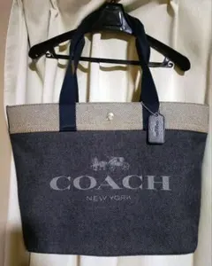 COACH トートバッグ デニム F39904のサムネイル
