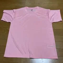 PUMA プーマ 半袖Tシャツ ピンク XLのサムネイル