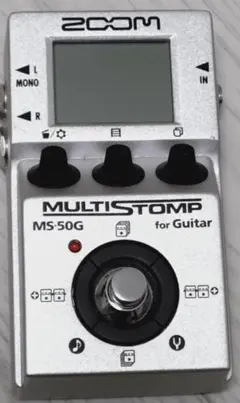 ZOOM MS-50G ACアダプター付き ギター マルチエフェクター - メルカリ