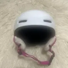 スキー スノーボード ヘルメット ホワイト ピンク