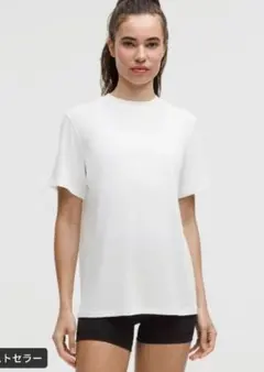 未使用　lululemon　ルルレモン　トレーニング　半袖Tシャツ　10　白のサムネイル