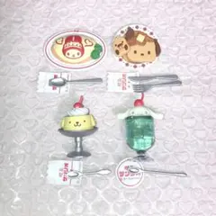サンリオ 喫茶サンリオ シークレットマスコット 4種 セット