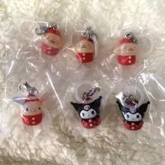 サンリオキャラクターズ　いちごめじるしアクセサリー6個セット