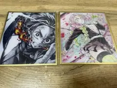 鬼滅の刃 アクリル色紙セット 蜜璃 炭治郎