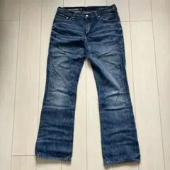 GAP ダークグレー ブーツカットデニム ウエスト62cm - メルカリ