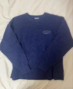 NIKO AND... Carlton's スウェット ネイビー　ロゴ　ニット