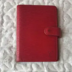 LOUIS VUITTON  手帳カバー  エピ  レッド