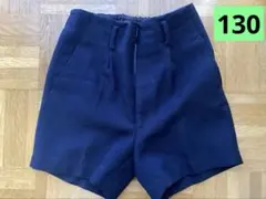 り*)様 濃紺　子供　制服　半ズボン　フォーマル 130 小学生