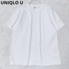 ユニクロ　半袖Tシャツ　クルーネック　無地　シンプル　綿　コットン　Mサイズ