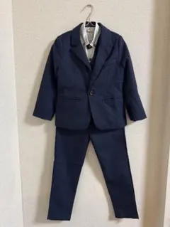 ネイビー スーツセット (120cm)