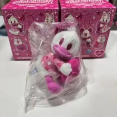 ディズニー　ミニーファンダーランド　ミニぬいぐるみチャーム　ドナルド