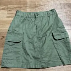 GU カーゴポケット付きスカート M