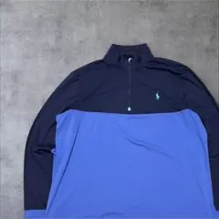 POLO RALPH LAUREN ハーフジップシャツ ワンポイントロゴ