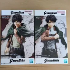 進撃の巨人Grandistaフィギュア【リヴァイ&エレン・イェーガー】2体セット
