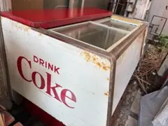 【希少・非売品】ヴィンテージ　コカコーラ　CocaCola 冷蔵庫（冷蔵機取外済 希少・非売品】ヴィンテージ コカコーラ CocaCola 冷蔵庫（冷蔵機取外