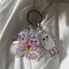 おぱんちゅうさぎ アクリルキーホルダー 3連セットのサムネイル