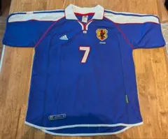 サッカー日本代表 シドニー五輪 長袖ユニフォーム 7番 Lサイズ - メルカリ