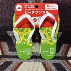 Coca-Cola TOKYO 2020 ビーチサンダル Mサイズのサムネイル