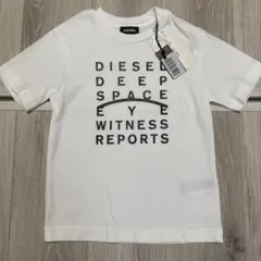 DIESEL プリント Tシャツ 110ホワイト