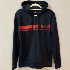 Under Armour ネイビー フルジップパーカー