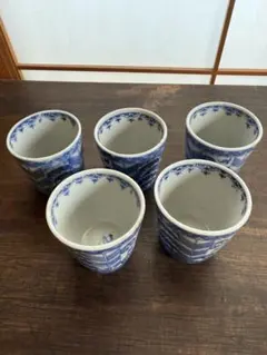 骨董　蕎麦猪口　湯呑み　3個セット 骨董 蕎麦猪口 湯呑み 3個セット