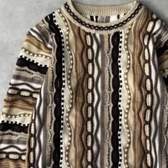 15322 USED 3Dニット 編み込み