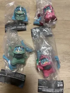 コンプ GUNDAM × MIKU フィギュアコレクション 全4種 セット