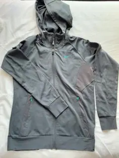 Nike DRI-FIT フード付きジャージ L グレー