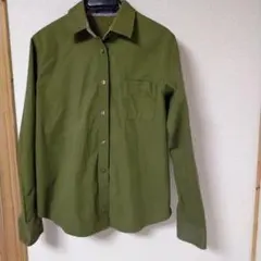 Burberry Blue Label 長袖シャツ 38サイズ カーキ