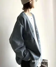 ブラック デニムジャケット