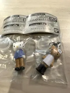 サンリオ ハローキティ あしながめじるしアクセサリー 日焼け 制服 ガチャ