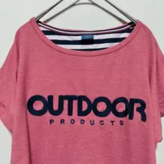 7/13 OUTDOOR PRODUCTS 半袖Tシャツ ピンク アウトドアのサムネイル