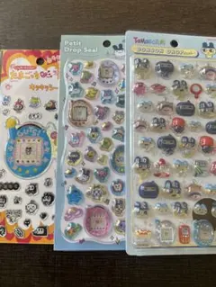 【正規品】ボンボンドロップシール　プチドロップ　たまごっち　まめっちセット