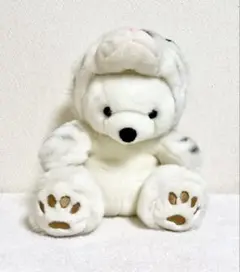 【美品 CUTE】ホワイトタイガー しろくま 着ぐるみ ぬいぐるみ（約30cm）