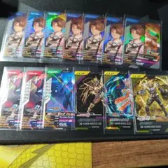 仮面ライダー トレーディングカードセット　13枚