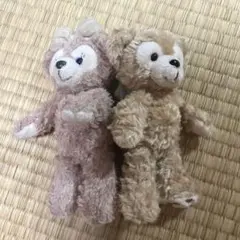 ダッフィー & シェリーメイ ぬいぐるみキーホルダー