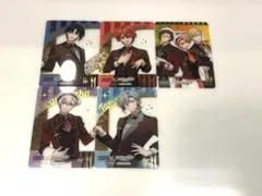 アイドリッシュセブン　アイナナ　ココス　コラボ第1弾クリアカードコンプ5枚セット