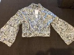 ZARA 柄　長袖カットソー　XS