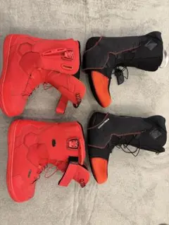 DEELUXE スノーボードブーツ レッド/ブラック