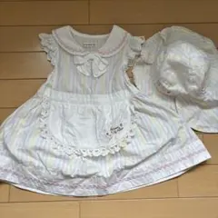 クーラクール ワンピース 80サイズ 帽子付き