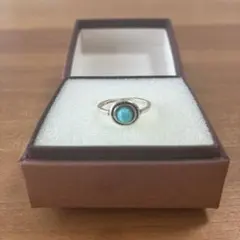 ヴィンテージ風トルコ石リング【即購入OK】【匿名配送】【新品未使用】