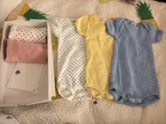 PETIT BATEAU 肌着　新生児　5枚セット　プチバトー　　6m/67cm