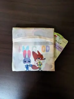 ダイソー ディズニーズートピア エコバッグ　ベージュ1点