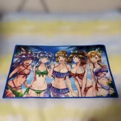 新品】ユニバカ2024 ラバープレイマット沖ドキ！ラブリーガールver.25φ