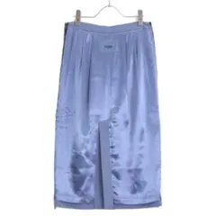 FENDI スカート 水色 ブルー ロゴ レーヨンのサムネイル