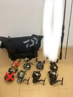 値下げ バラ売り不可 配達引取限定 バス釣り引退セット ロッド7本セット 値下げ バラ売り不可 配達引取限定 バス釣り引退セット ロッド7本