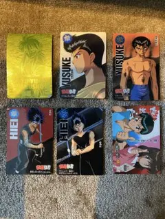 【希少激レア美品まとめ売り】冨樫義博 幽遊白書 カードダス 色々キラセット 希少処分品】冨樫義博 幽遊白書 カードダス 本弾キラNo.138