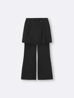 GU 2ピーススカートパンツセット ブラック Mサイズ