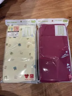 新品未使用　ユニクロ　レギンス　10分丈　2枚